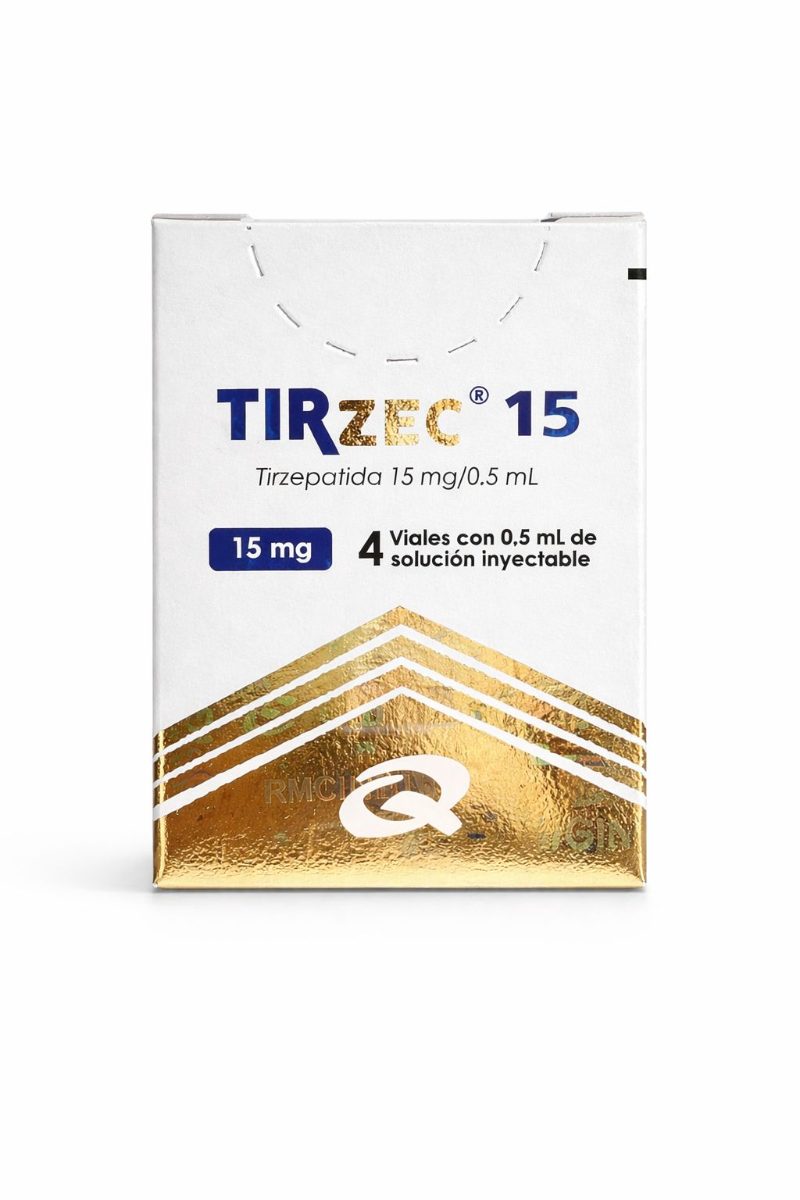 Tirzec 15mg Tirzepatida 4 Ampolas